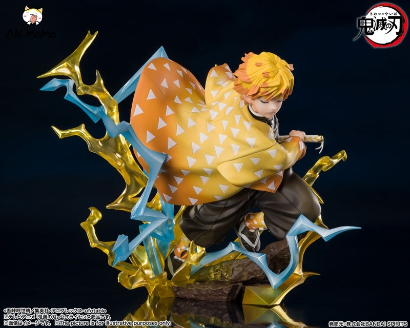 (In Stock) BANDAI SPIRITS Figuarts ZERO Zenitsu Agatsuma Thunderclap and Flash "Demon Slayer Figure: Kimetsu no Yaiba"