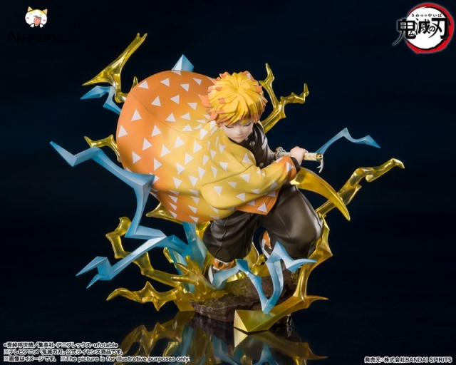(In Stock) BANDAI SPIRITS Figuarts ZERO Zenitsu Agatsuma Thunderclap and Flash "Demon Slayer Figure: Kimetsu no Yaiba"