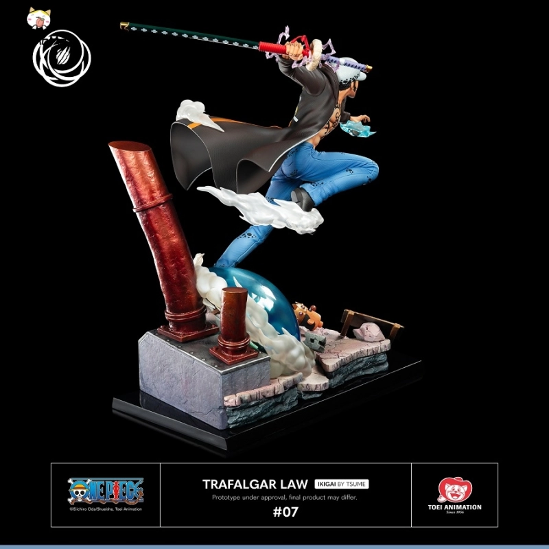 (Pre-order) One Piece Figure Trafalgar Law Ikigai Series 1/6 Scale Statue By Tsume Art