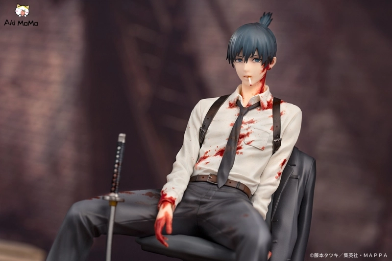 (In Stock) Myethos Chainsaw Man Figure Hayakawa Aki 1/7 Scale