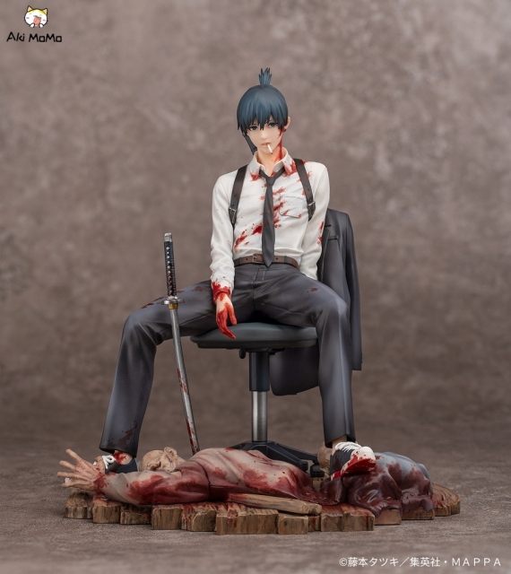 (In Stock) Myethos Chainsaw Man Figure Hayakawa Aki 1/7 Scale