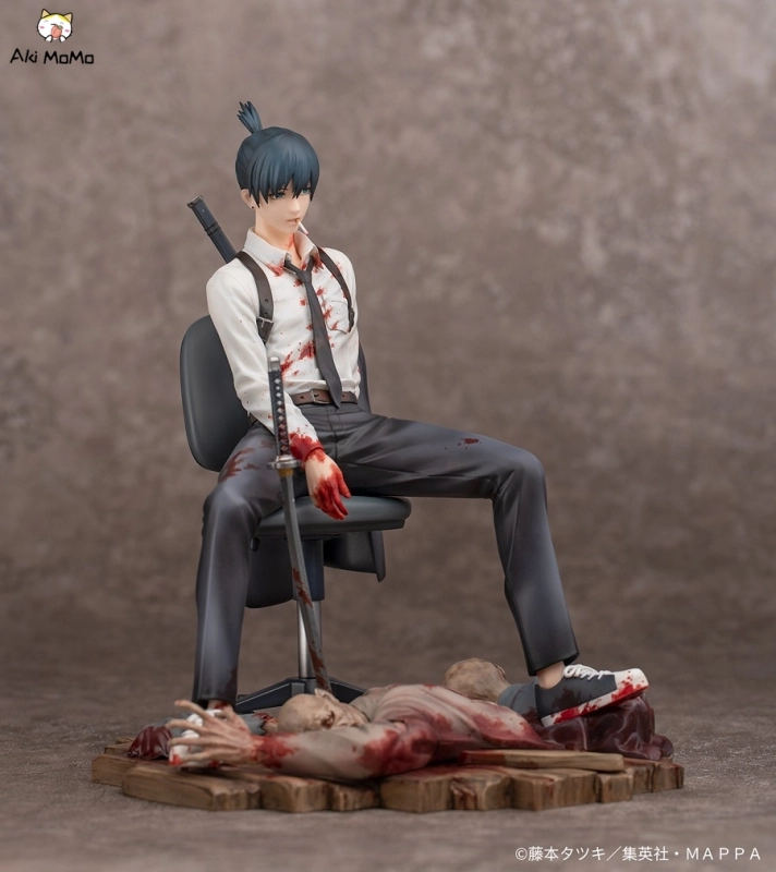 (In Stock) Myethos Chainsaw Man Figure Hayakawa Aki 1/7 Scale