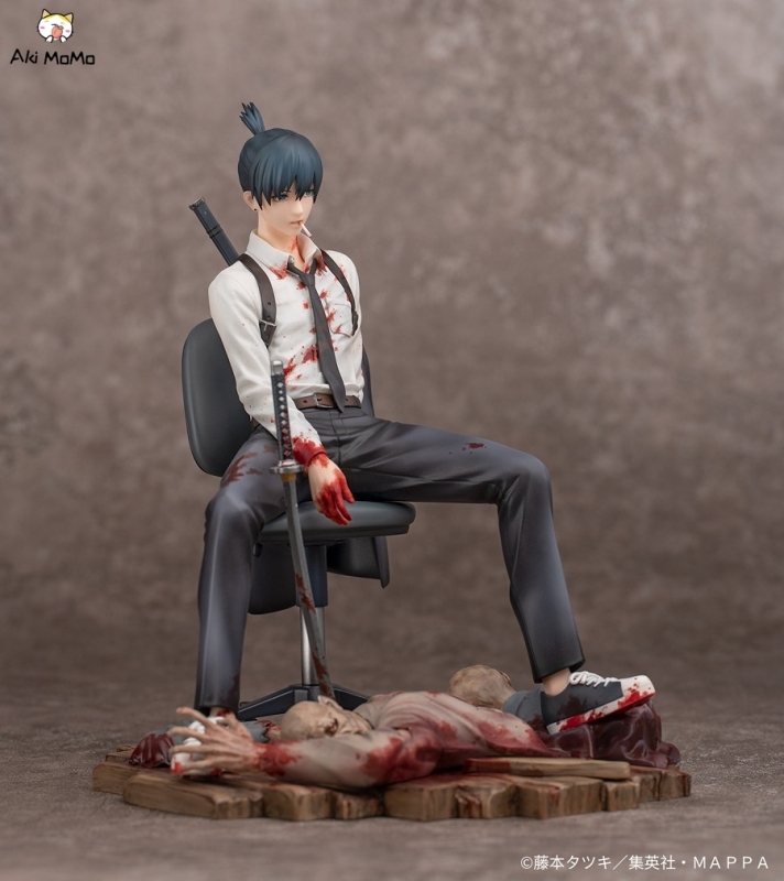 (In Stock) Myethos Chainsaw Man Figure Hayakawa Aki 1/7 Scale