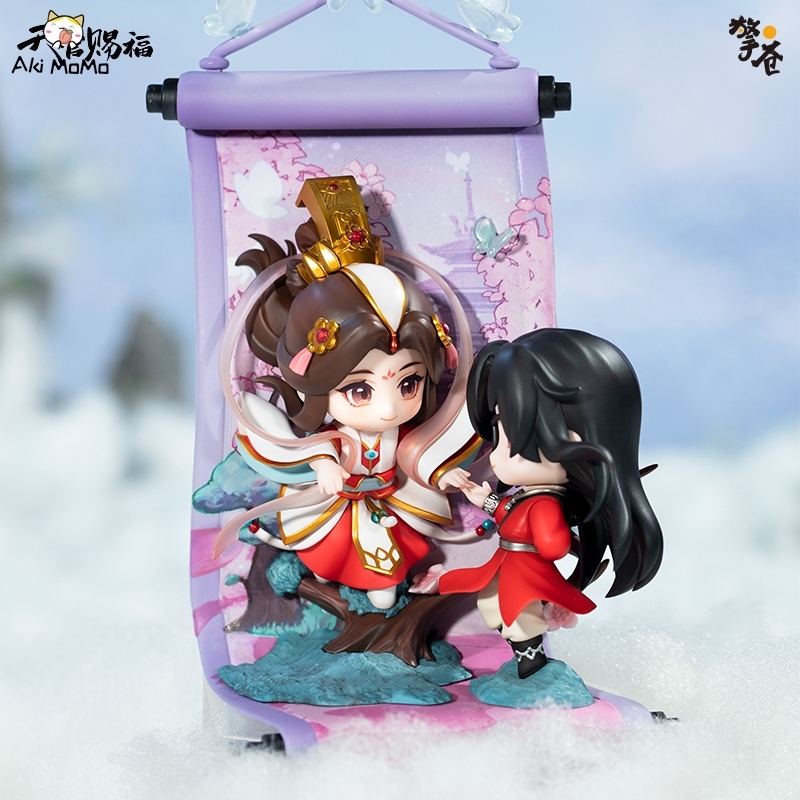 (In Stock) QINGCANG (Hobby Rangers) Heaven Official's Blessing Xie Lian &amp; Hua Cheng Relief Ver. Mini Figure