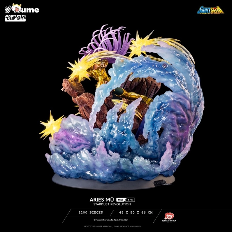 Saint Seiya HQS Series Stardust Revolution Aries Mu 1/6 Scale Statue By Tsume Art