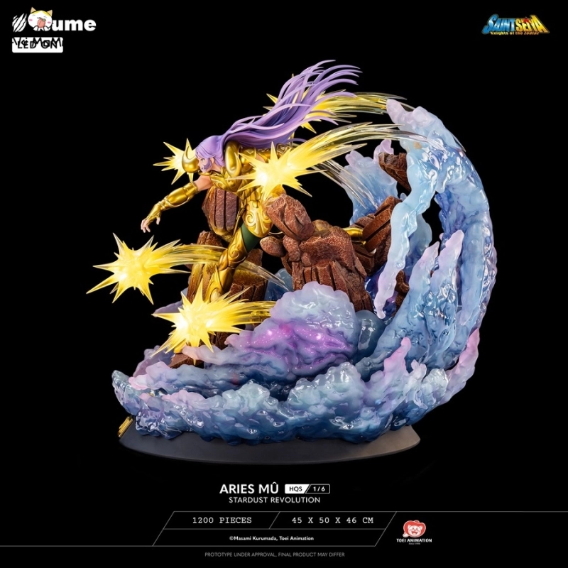 Saint Seiya HQS Series Stardust Revolution Aries Mu 1/6 Scale Statue By Tsume Art