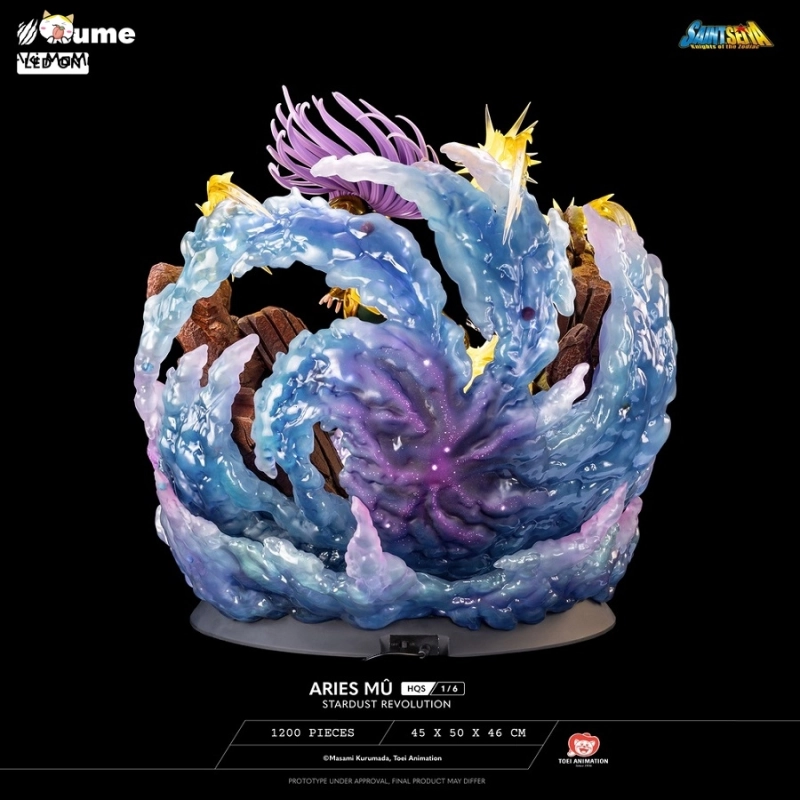 Saint Seiya HQS Series Stardust Revolution Aries Mu 1/6 Scale Statue By Tsume Art