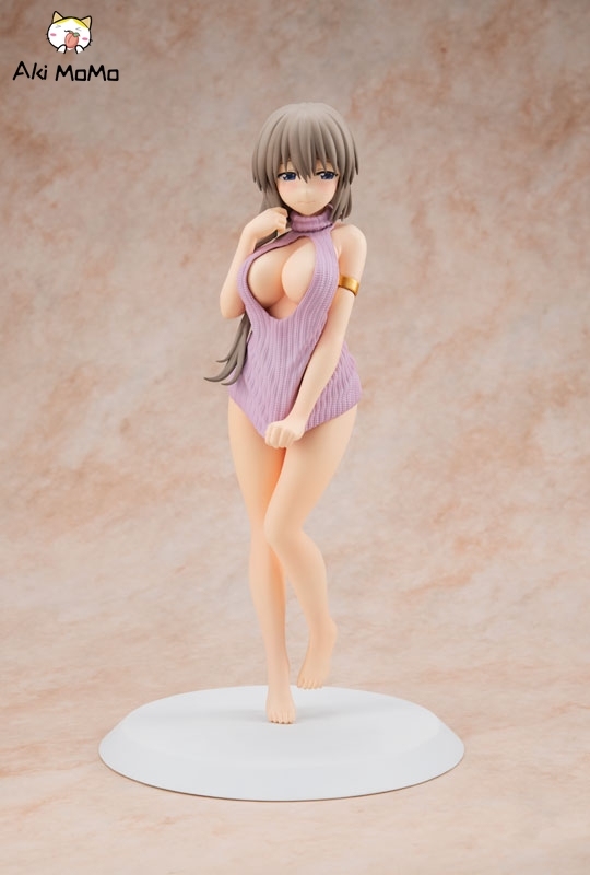 KADOKAWA Uzaki-chan Wants to Hang Out! Double Tsuki Uzaki -SUGOI knitwear ver.-1/7 Figure (Bonus)