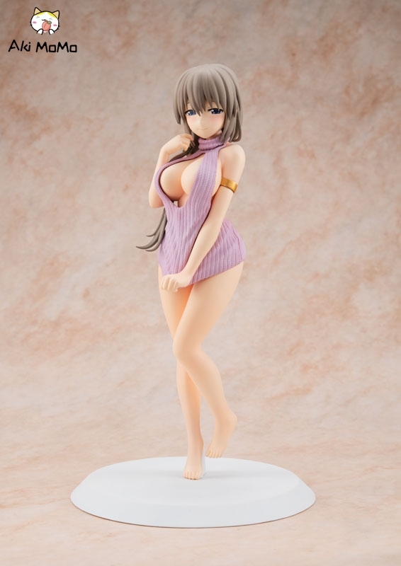 KADOKAWA Uzaki-chan Wants to Hang Out! Double Tsuki Uzaki -SUGOI knitwear ver.-1/7 Figure (Bonus)