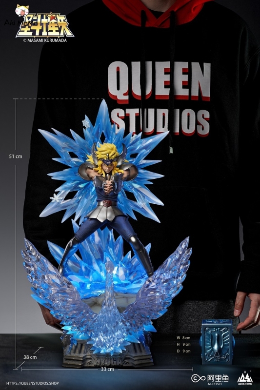 Saint Seiya Hyoga 1/6 Statue By Queen Studios