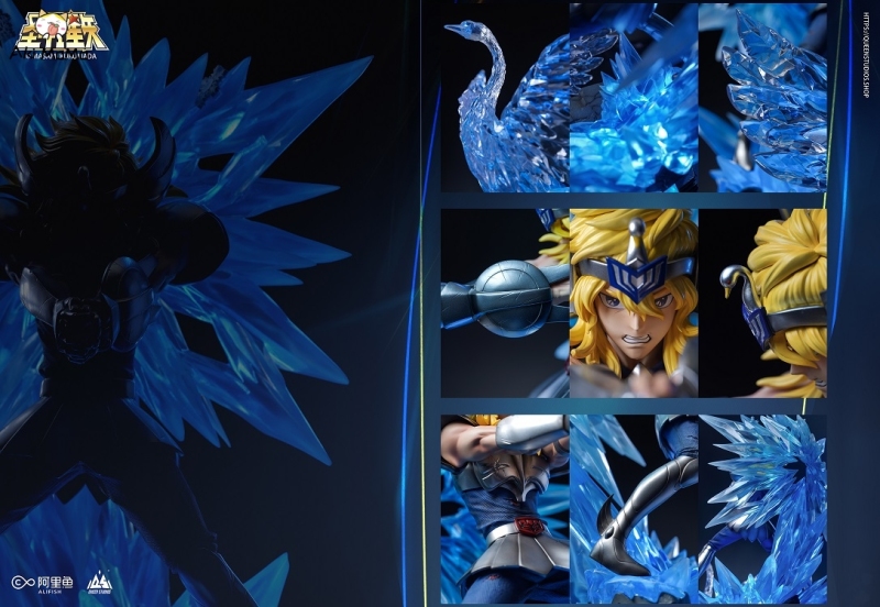 Saint Seiya Hyoga 1/6 Statue By Queen Studios