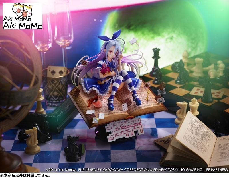 (Order Transfer) eStream Shibuya Scramble Figure SSF No Game No Life Shiro Alice in Wonderland Ver. 1/7 Complete Figure (Bonus)