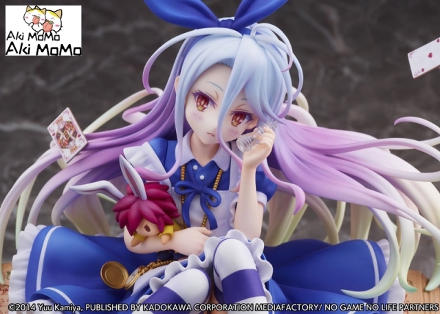 (Order Transfer) eStream Shibuya Scramble Figure SSF No Game No Life Shiro Alice in Wonderland Ver. 1/7 Complete Figure (Bonus)