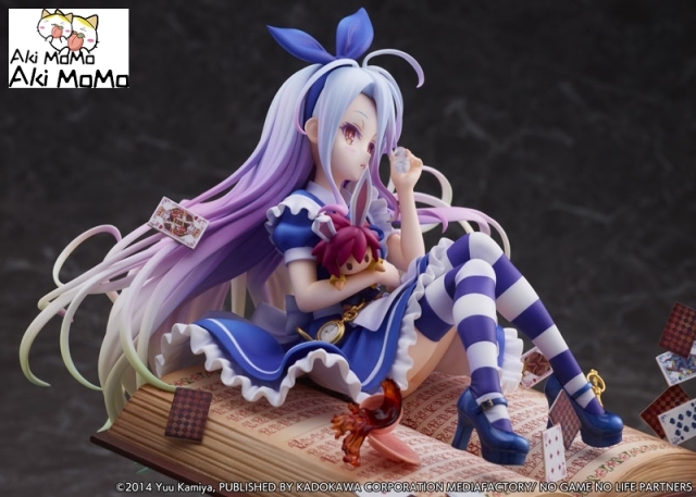 (Order Transfer) eStream Shibuya Scramble Figure SSF No Game No Life Shiro Alice in Wonderland Ver. 1/7 Complete Figure (Bonus)