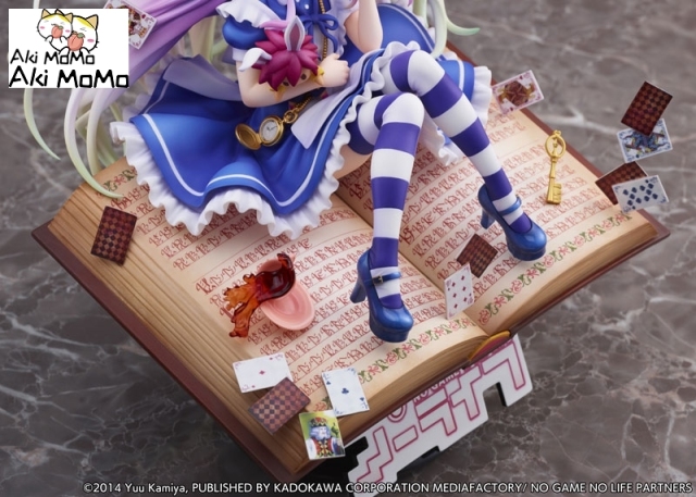 (Order Transfer) eStream Shibuya Scramble Figure SSF No Game No Life Shiro Alice in Wonderland Ver. 1/7 Complete Figure (Bonus)