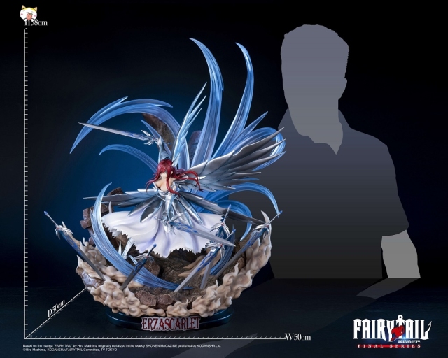 FAIRY TAIL Erza Scarlet Licensed 1/6 Statue