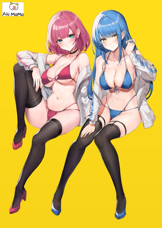 Lovely Original characters Mari and Eri Bisyoujyo 1/4 Figure