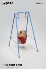 JXK 1/6 Pug On The Swing