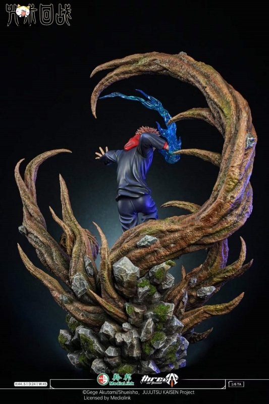 Jujutsu Kaisen Yuji Itadori Licensed 1/6 Scale Statue By ThreeArtisan