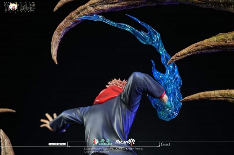 Jujutsu Kaisen Yuji Itadori Licensed 1/6 Scale Statue By ThreeArtisan