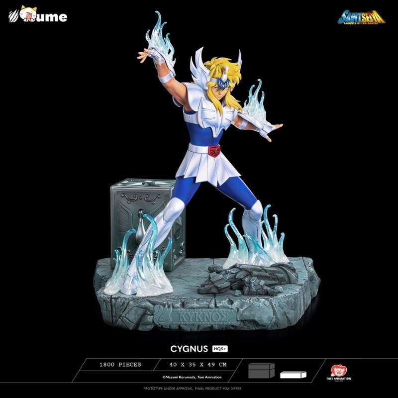 Saint Seiya HQS Series CYGNUS Statue By Tsume Art
