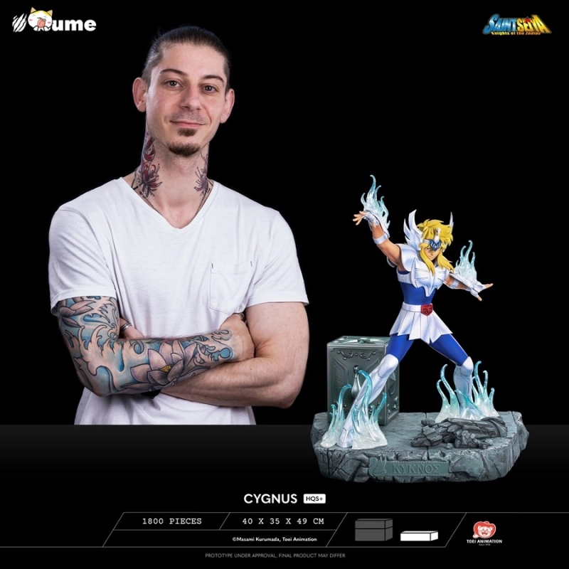 Saint Seiya HQS Series CYGNUS Statue By Tsume Art