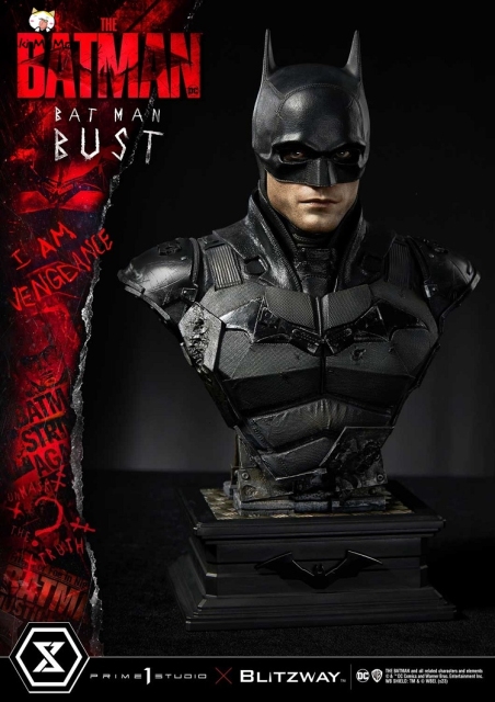 Prime 1 Studio The Batman (Film) Batman Bust Regular Version 1/3 Statue PBDC-09