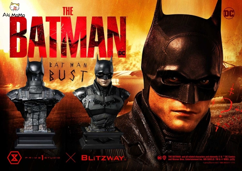Prime 1 Studio The Batman (Film) Batman Bust Regular Version 1/3 Statue PBDC-09