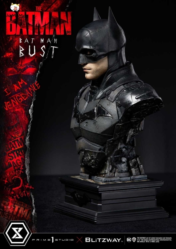 Prime 1 Studio The Batman (Film) Batman Bust Regular Version 1/3 Statue PBDC-09