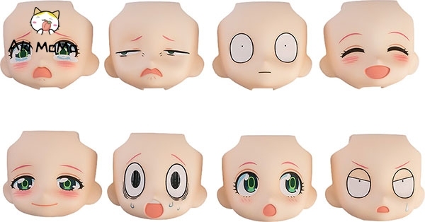 Good Smile Company GSC Nendoroid More Face Swap Spy x Family Anya Forger 8Pack BOX