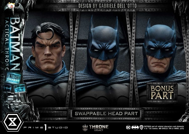 Prime 1 Studio Batman Series Batman Tactical Throne Ultimate Bonus Version 1/4 Scale Statue TLCDC-01UTS