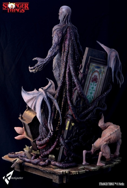 Kinetiquettes x Mighty Jaxx Stranger Things Vecna Licensed 1/4 Scale Statue