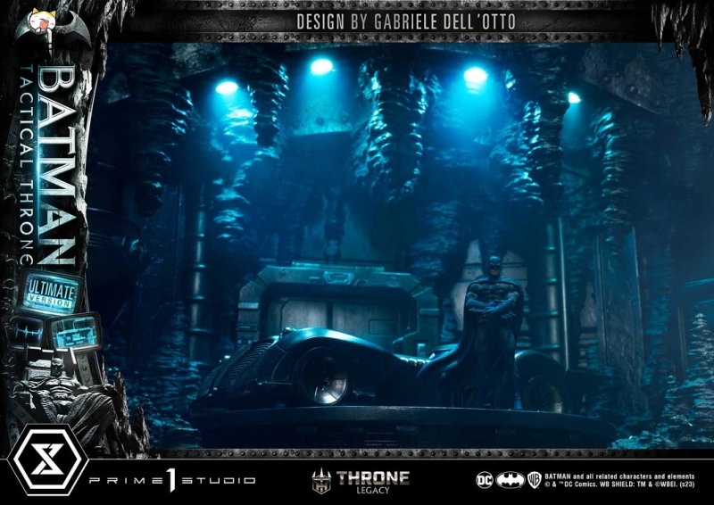 Prime 1 Studio Batman Series Batman Tactical Throne Ultimate Bonus Version 1/4 Scale Statue TLCDC-01UTS