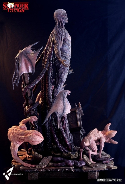 Kinetiquettes x Mighty Jaxx Stranger Things Vecna Licensed 1/4 Scale Statue