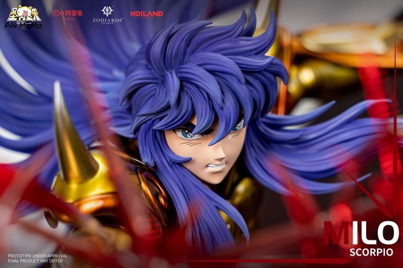 Saint Seiya Scorpio Milo 1/6 Licensed Statue By Zodiakos Studio