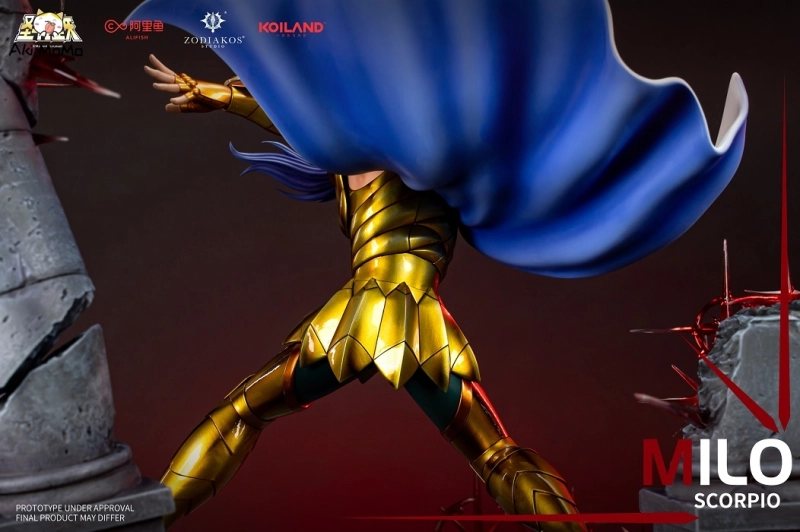 Saint Seiya Scorpio Milo 1/6 Licensed Statue By Zodiakos Studio