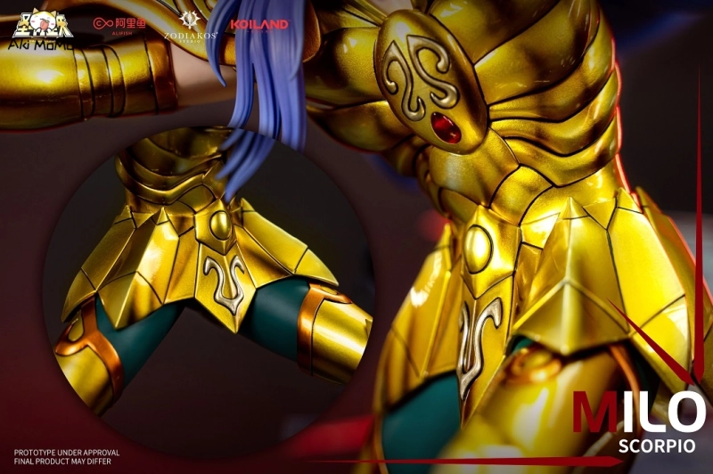 Saint Seiya Scorpio Milo 1/6 Licensed Statue By Zodiakos Studio
