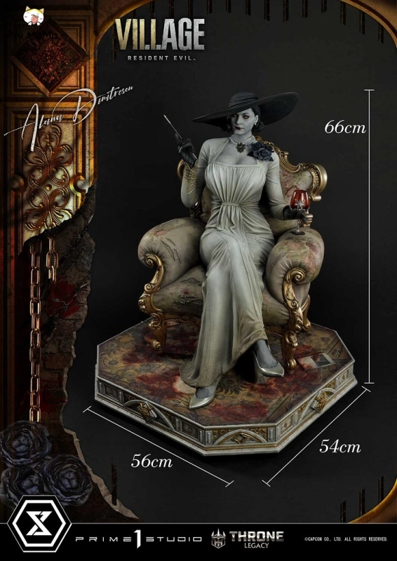 Prime 1 Studio Resident Evil Village Alcina Dimitrescu (Regular Version) 1/4 Statue TLCRE-01