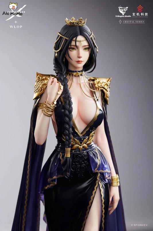 WLOP Ghost Blade Crystal Series Queen Collector Edition 1/4 Scale Statue By TriEagles Studio