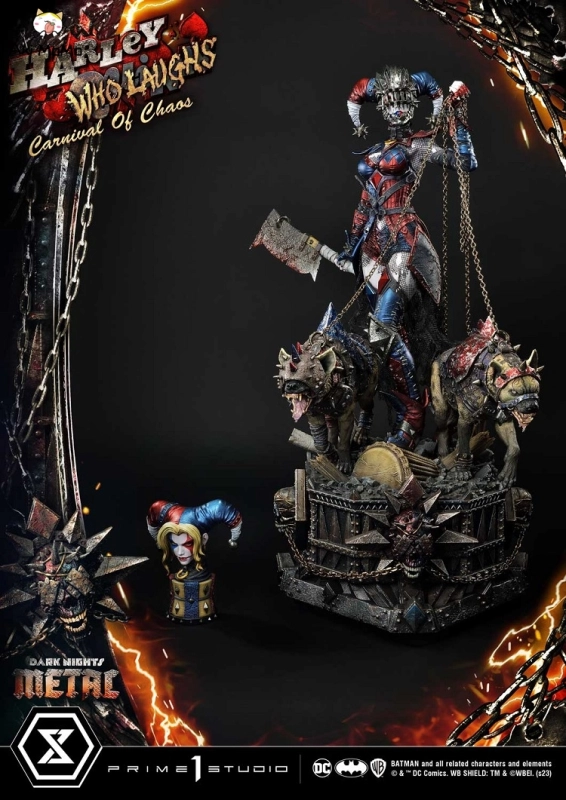 Prime 1 Studio DC Series Dark Nights: Metal (Comics) Harley Quinn Who Laughs 1/3 Statue