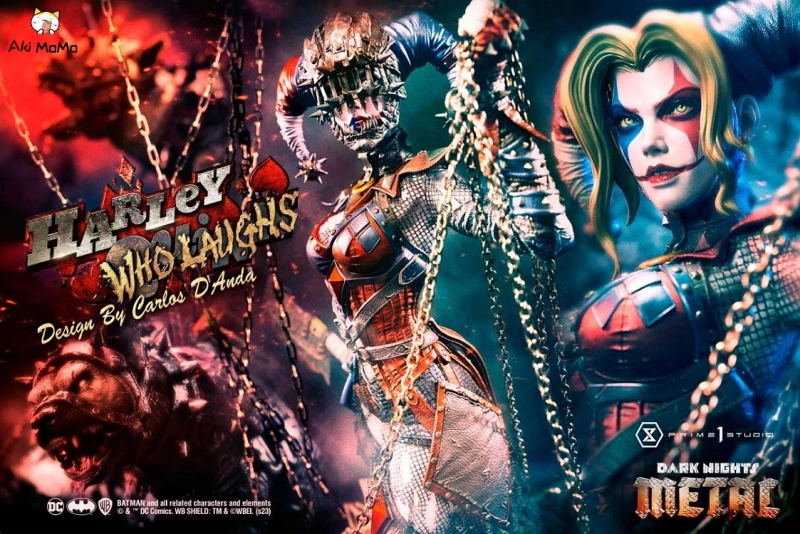 Prime 1 Studio DC Series Dark Nights: Metal (Comics) Harley Quinn Who Laughs 1/3 Statue