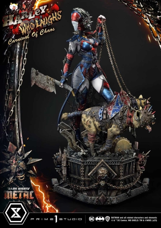 Prime 1 Studio DC Series Dark Nights: Metal (Comics) Harley Quinn Who Laughs 1/3 Statue