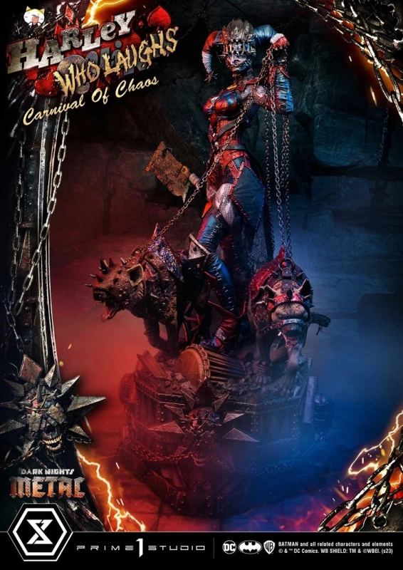 Prime 1 Studio DC Series Dark Nights: Metal (Comics) Harley Quinn Who Laughs 1/3 Statue