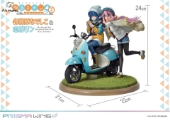 Prime 1 Studio Laid-Back Camp Nadeshiko Kagamihara &amp; Rin Shima Bonus Version 1/7 Figure PWYRC-01PS