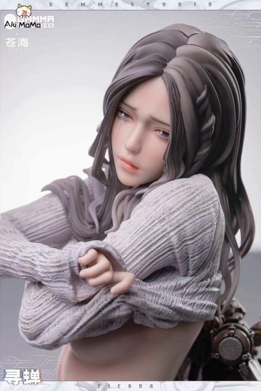 Gamma Studio x Canghai x Xuyu Micro Monster Series Cicada 1/4 Statue