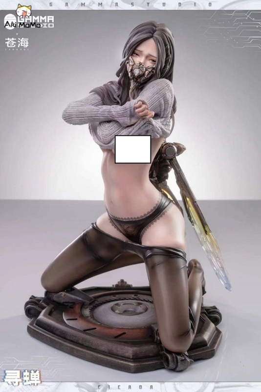 Gamma Studio x Canghai x Xuyu Micro Monster Series Cicada 1/4 Statue