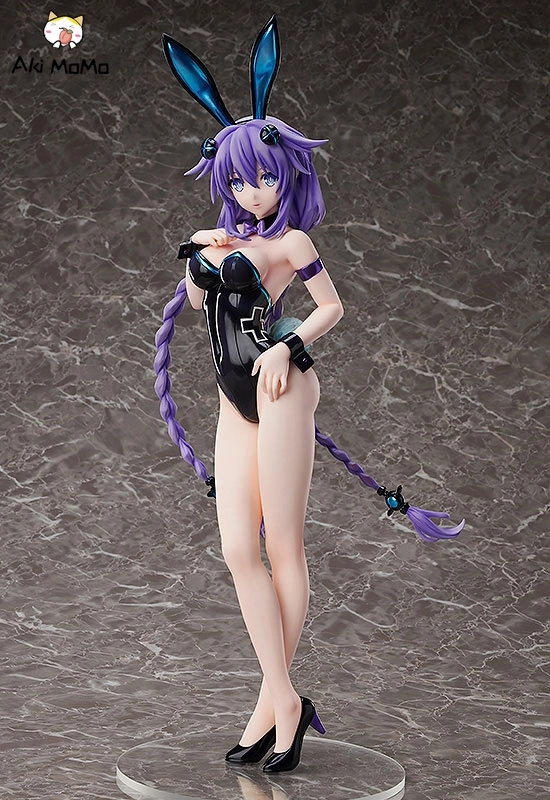 FREEing Hyperdimension Neptunia Purple Heart: Bare Leg Bunny Ver. 1/4 Figure