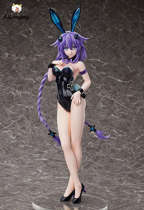 FREEing Hyperdimension Neptunia Purple Heart: Bare Leg Bunny Ver. 1/4 Figure