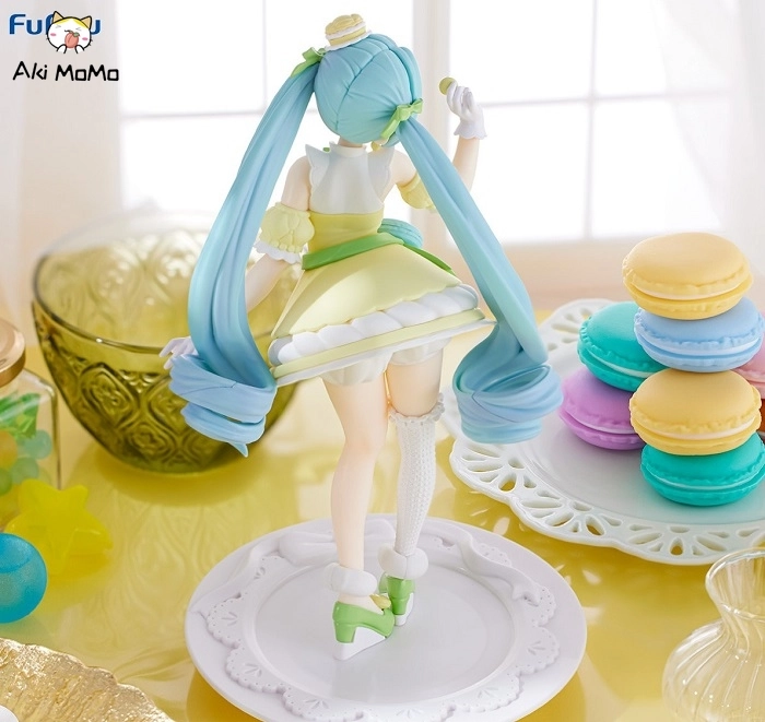 FuRyu Hatsune Miku Exceed Creative SweetSweets Series Macaroon Citron Color ver.Figure