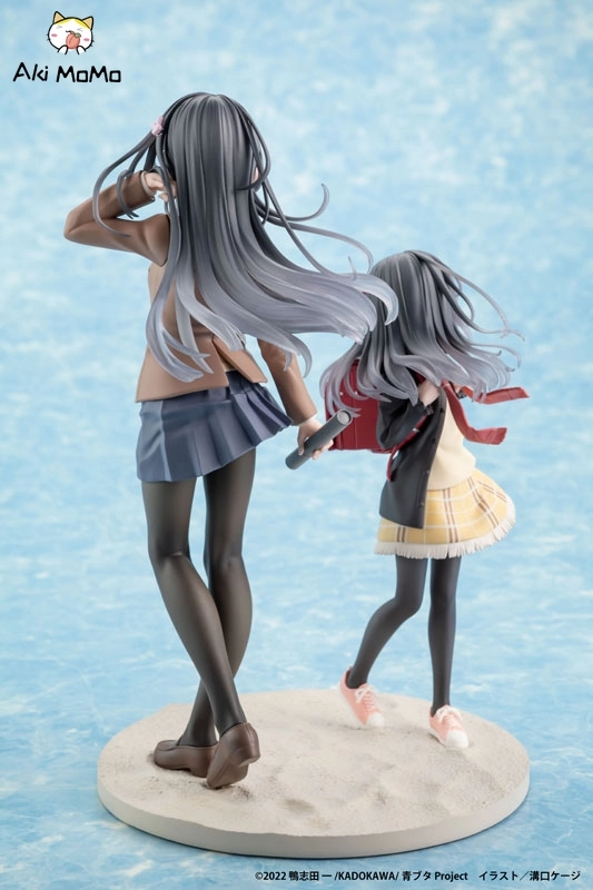 KADOKAWA KDcolle Rascal Does Not Dream of a Knapsack Kid Mai Sakurajima High School Graduation Ver. &amp; Knapsack Kid KADOKAWA Special Set Figure